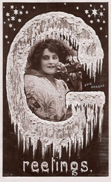 evie greene 1910 snow ice stars